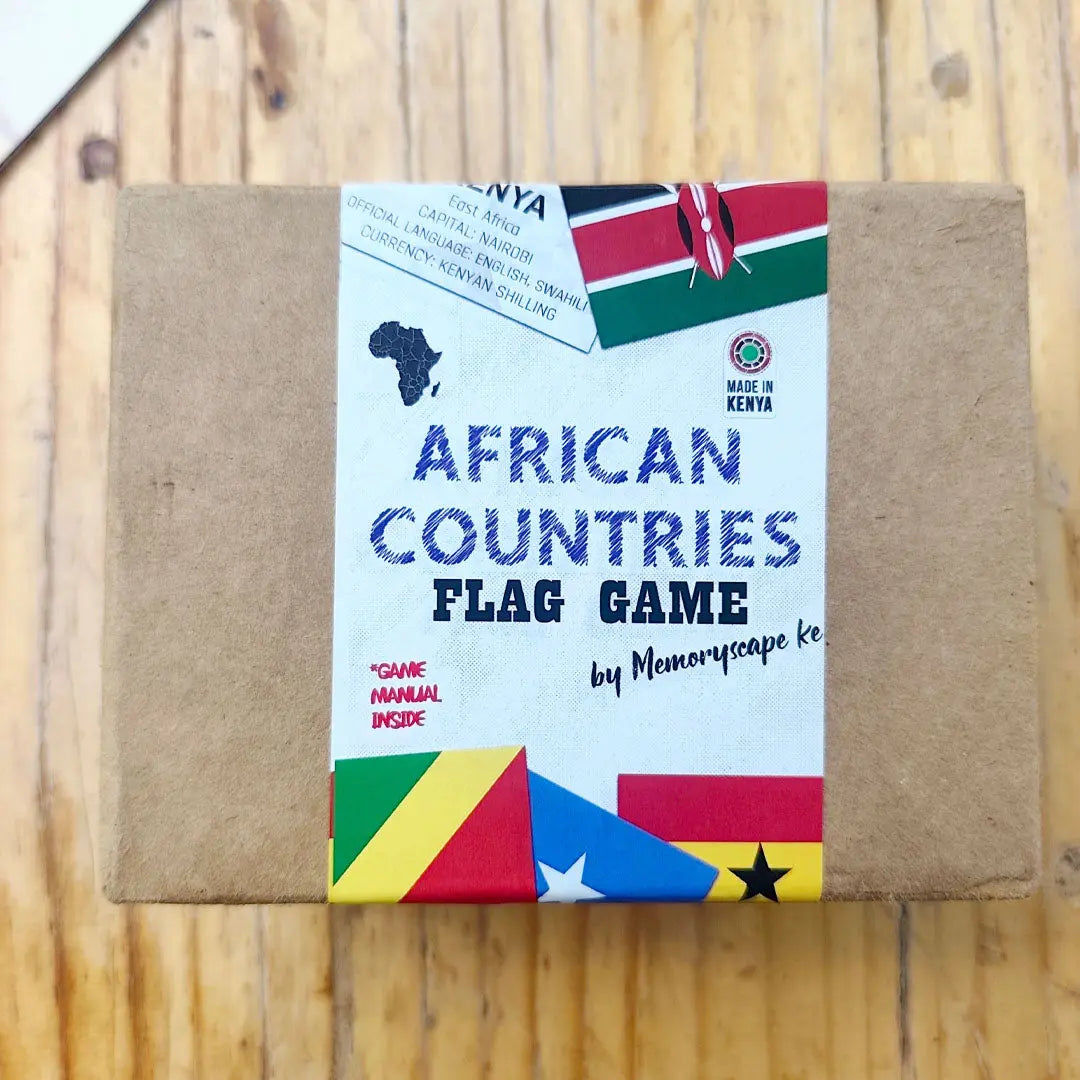 African Countries Flag Game box