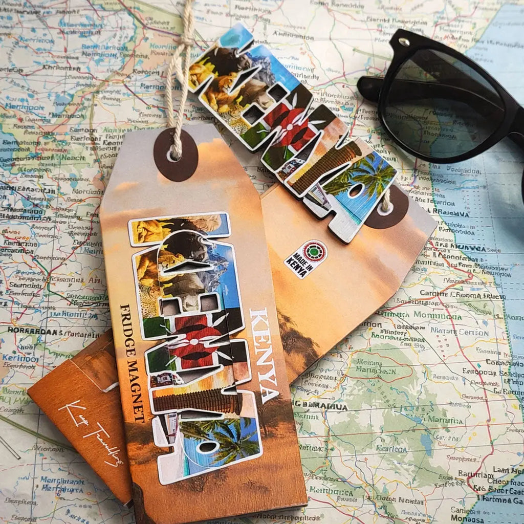 Kenya Fridge Magnet  Magnet My Safari Books