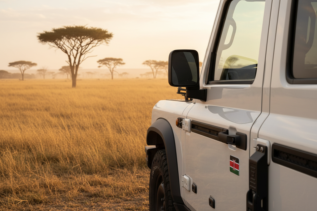 Kenya Flag Souvenir Magnet Safari Lifestyle