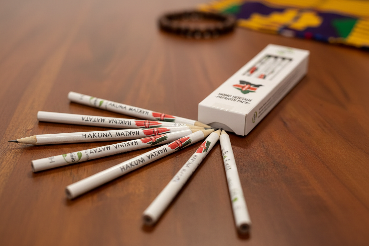 Kenya Heritage Pencils Lifestyle Shot