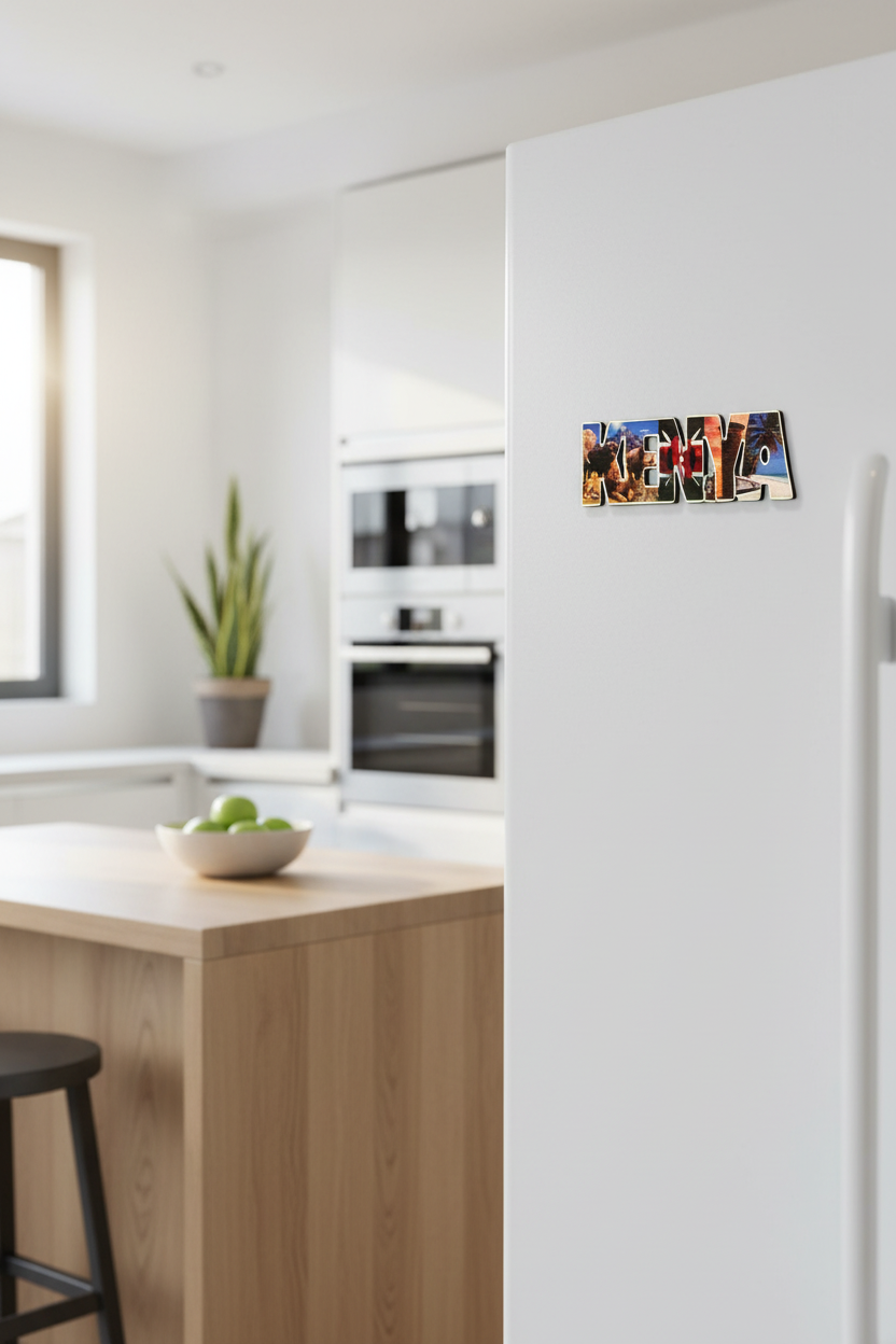 KENYA Magnet on Fridge