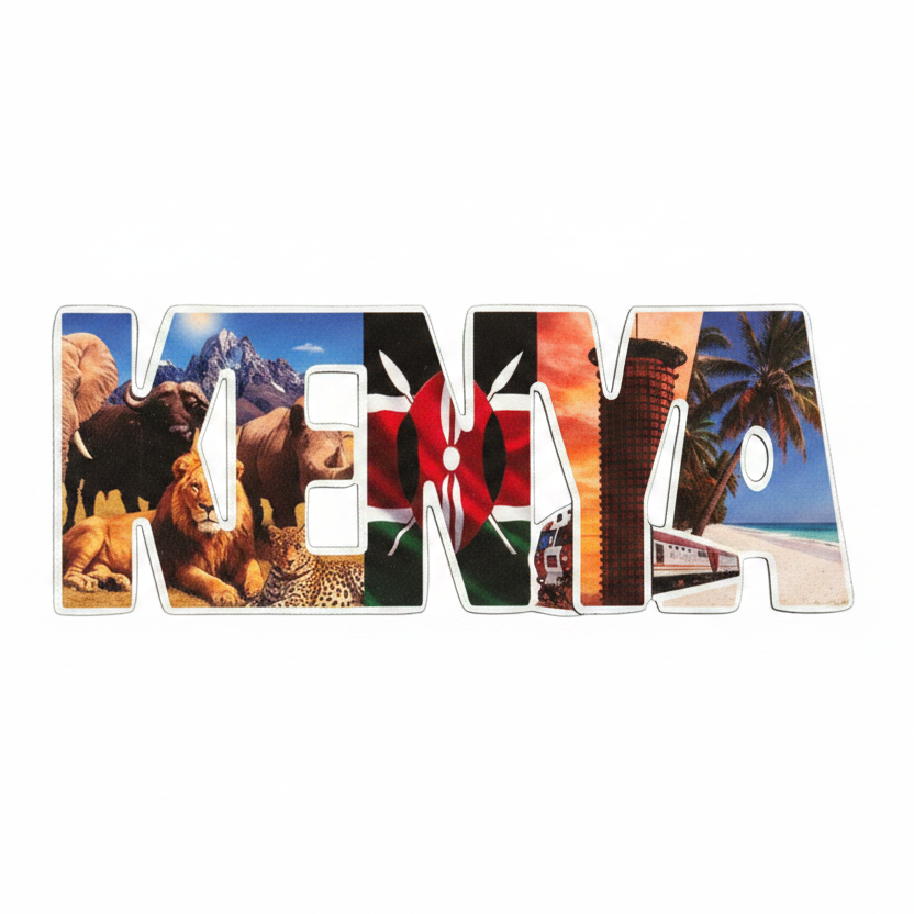 KENYA Magnet Studio Shot